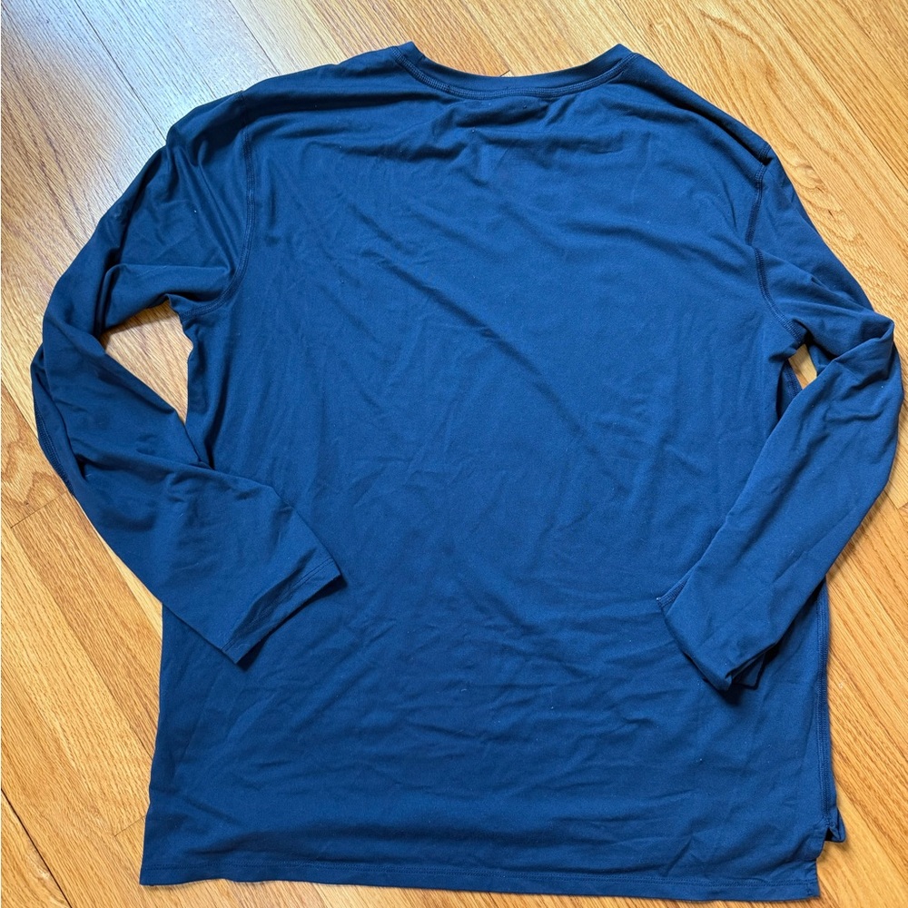 All in Motion Men's Deep Blue Long Sleeve Shirt
